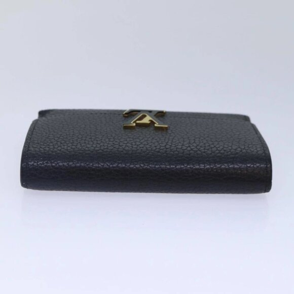 LOUIS VUITTON Portefeuille Capucines Compact Wallet Black - Picture 5 of 15